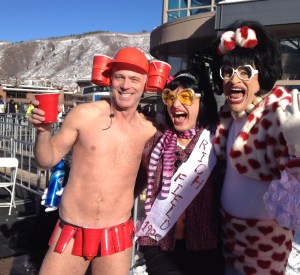 Aspen fun with Winner Red Cup Scott, Miss R 1982 & ME!